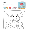 Pre-School Learning Worksheets Pack - Colorful Worksheets for Kids - Image 5